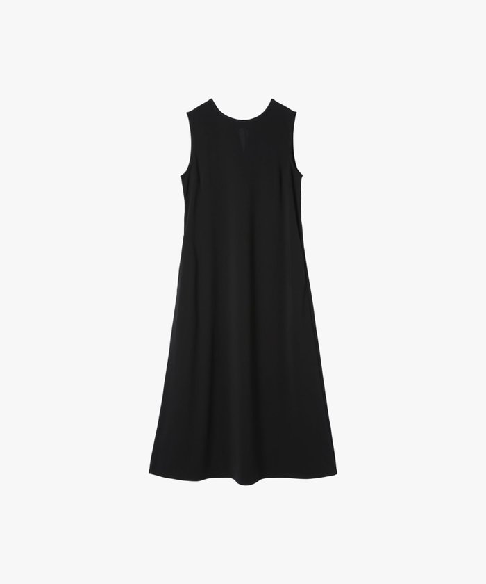 【アニエスベー ファム/agnes b. FEMME】のバックリボンジャージードレス インテリア・キッズ・メンズ・レディースファッション・服の通販 founy(ファニー) https://founy.com/ ファッション Fashion レディースファッション WOMEN ワンピース Dress ドレス Party Dresses シンプル Simple ノースリーブ No Sleeve |ID: prp329100004522489 ipo3291000000031990184