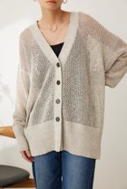 【その他のブランド/Other】のコードヤーンメッシュカーディガン BEG|ID: prp329100004522505 ipo3291000000031990249