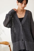 【その他のブランド/Other】のコードヤーンメッシュカーディガン GRY|ID: prp329100004522505 ipo3291000000031990251
