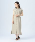 【ビームス ハート/BEAMS HEART】の【洗濯機洗い可】サファリ ワンピース 25SS シャツワンピース 夏 フレンチスリーブ 人気、トレンドファッション・服の通販 founy(ファニー) ファッション Fashion レディースファッション Fashion for Women ワンピース Dresses シャツワンピース / 1枚で着映えコーデ Shirt Dresses 2025年 2025 2025春夏・S/S Spring/Summer 2025 SS25 なめらか Smooth, Silky Texture サンダル Sandals, Summer Shoes スニーカー Sneakers, Trainers スリーブ Sleeve, Long Sleeve / Short Sleeve タンク Tank Top, Sleeveless Top フラップ Flap, Flap Pocket フレンチ French, French Style フロント Front, Front Design ポケット Pocket, Pocket Detail ミュール Mule, Backless Shoes エレガント 上品 Elegant 夏 Summer thumbnail GREIGE|ID: prp329100004522524 ipo3291000000033113260