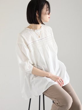 【サマンサモスモス/Samansa Mos2】の◎ピンタックギャザーブラウス 人気、トレンドファッション・服の通販 founy(ファニー) ファッション Fashion レディースファッション WOMEN トップス・カットソー Tops/Tshirt シャツ/ブラウス Shirts/Blouses ギャザー Gather フリル Frills エレガント 上品 Elegant |ID:prp329100004522542