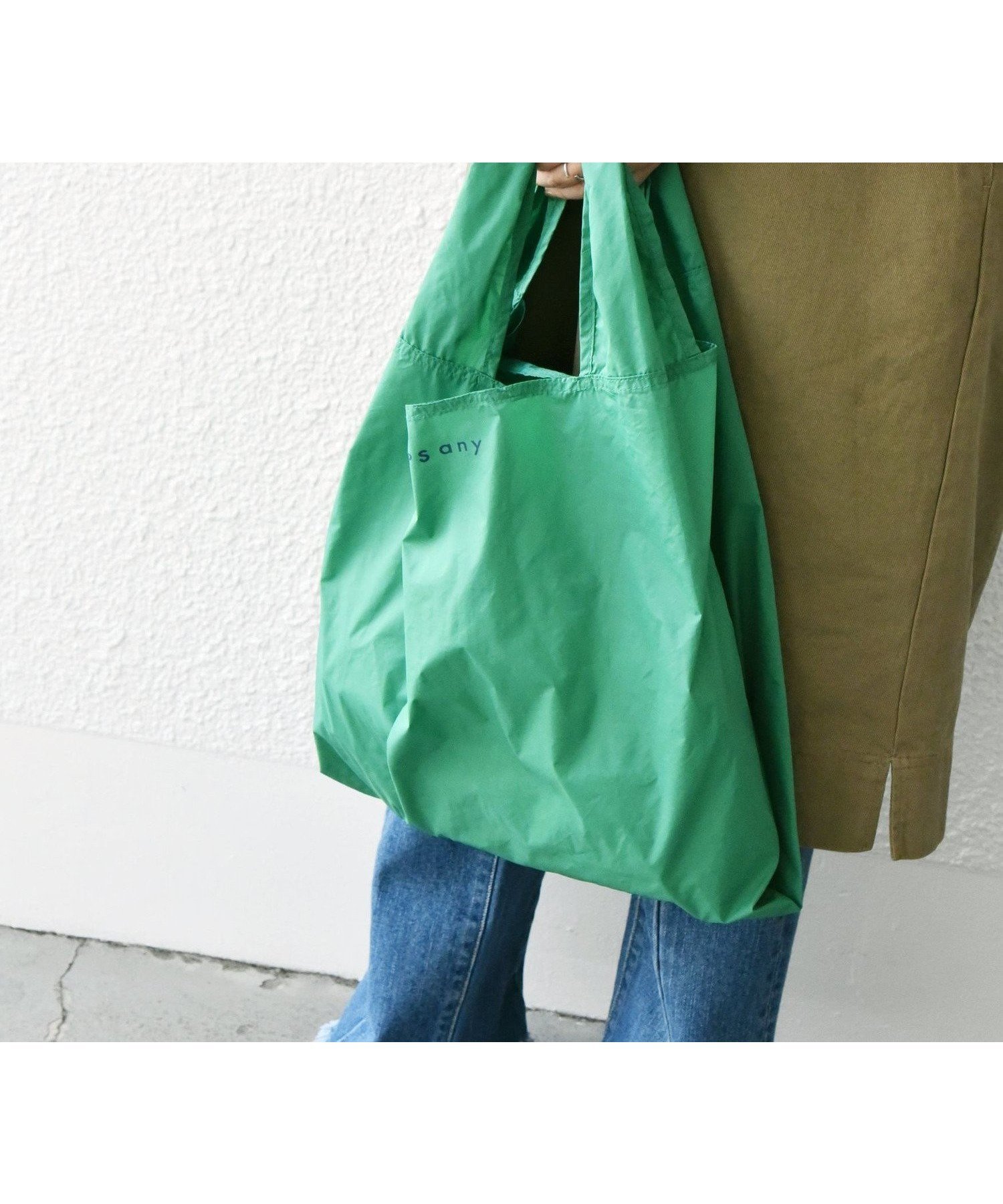 【シップス フォー ウィメン/SHIPS】のSHIPS any エコバッグ インテリア・キッズ・メンズ・レディースファッション・服の通販 founy(ファニー) 　ファッション　Fashion　レディースファッション　WOMEN　バッグ　Bag　コンパクト　Compact　シンプル　Simple　ビジネス 仕事 通勤　Business　グリーン|ID: prp329100004522556 ipo3291000000031990779