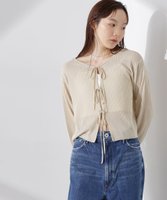 【ナノ ユニバース/nano universe】の前後2wayリボン開きカーディガン 人気、トレンドファッション・服の通販 founy(ファニー) ファッション Fashion レディースファッション WOMEN トップス・カットソー Tops/Tshirt カーディガン Cardigans インナー Inner ウォッシャブル Washable カーディガン Cardigan キャミ Cami シンプル Simple タンク Tank デニム Denim トレンド Trend ノースリーブ No Sleeve ベーシック Basic リボン Ribbon ワイドリブ Wide Rib おすすめ Recommend 2025年 2025 2025春夏・S/S Ss,Spring/Summer,2025 |ID:prp329100004522579