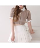 【ナイスクラップ/NICE CLAUP】の今期トレンド/重ね襟半袖ニット 人気、トレンドファッション・服の通販 founy(ファニー) ファッション Fashion レディースファッション WOMEN トップス・カットソー Tops/Tshirt ニット Knit Tops おすすめ Recommend スラックス Slacks タイトスカート Tight Skirt デニム Denim トレンド Trend 半袖 Short Sleeve 夏 Summer 春 Spring S/S・春夏 Ss・Spring/Summer thumbnail ベージュ|ID: prp329100004522598 ipo3291000000031991121