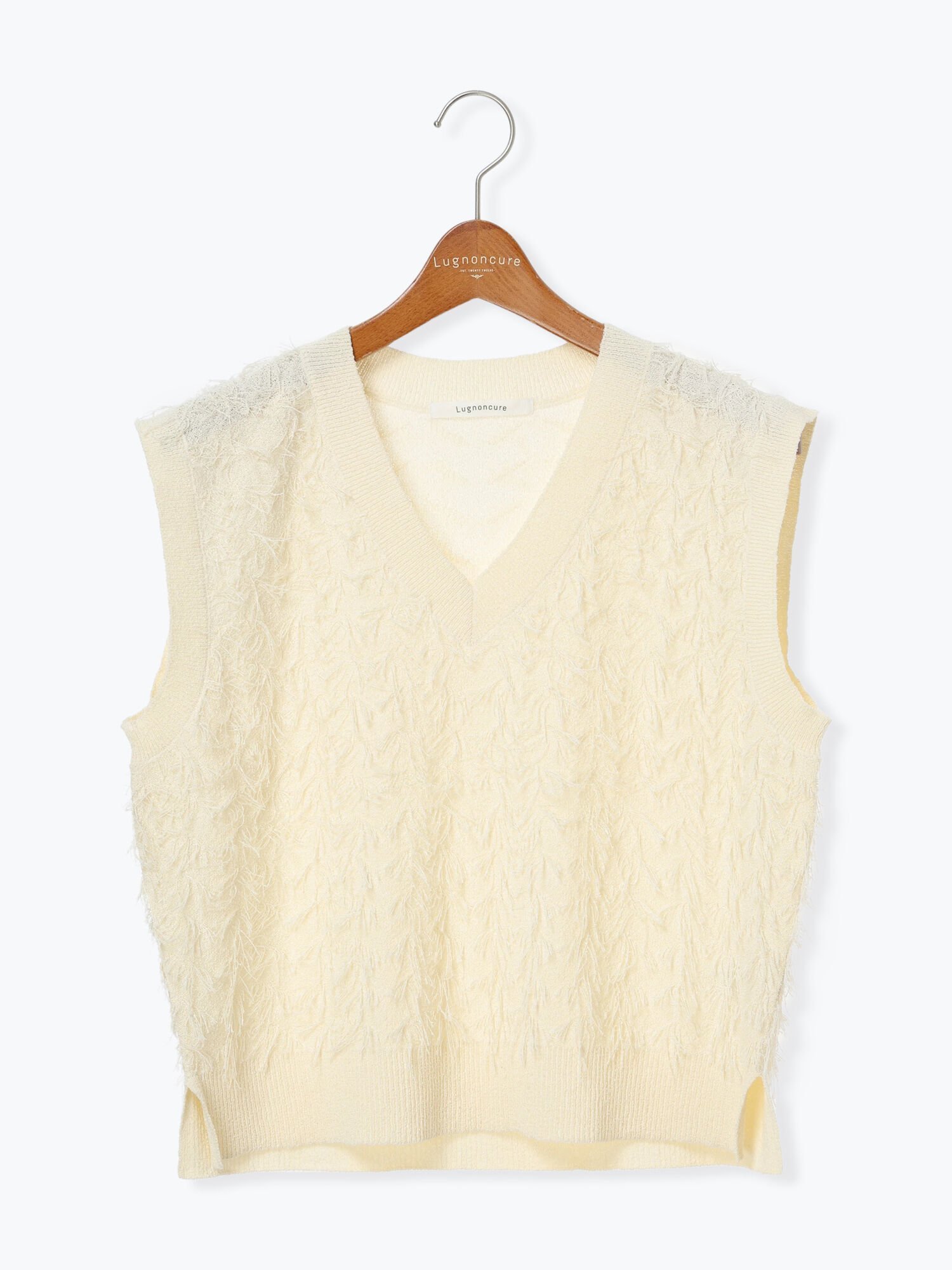 【テチチ/Te chichi】のジャカードフリンジベスト 人気、トレンドファッション・服の通販 founy(ファニー) 　ファッション　Fashion　レディースファッション　WOMEN　アウター　Coat Outerwear　トップス・カットソー　Tops/Tshirt　ベスト/ジレ　Gilets/Vests　おすすめ　Recommend　カットソー　Cut And Sew　トレンド　Trend　ベスト　Vest　 other-1|ID: prp329100004522619 ipo3291000000031991329