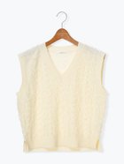 【テチチ/Te chichi】のジャカードフリンジベスト オフホワイト|ID: prp329100004522619 ipo3291000000031991334