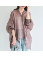 【コカ/COCA】のシアービッグシャツ Greige|ID: prp329100004522631 ipo3291000000032714758