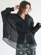 【コカ/COCA】のシアービッグシャツ Black|ID: prp329100004522631 ipo3291000000032714759