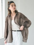 【コカ/COCA】のシアービッグシャツ Khaki|ID: prp329100004522631 ipo3291000000032714760