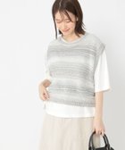 【スタディオ クリップ/studio CLIP】の5ゲージミックスヤーンベスト 人気、トレンドファッション・服の通販 founy(ファニー) ファッション Fashion レディースファッション WOMEN アウター Coat Outerwear トップス・カットソー Tops/Tshirt ベスト/ジレ Gilets/Vests おすすめ Recommend グラデーション Gradation シンプル Simple ベスト Vest ボーダー Border ミックス Mix thumbnail ブルーMIX80|ID: prp329100004522640 ipo3291000000031991582