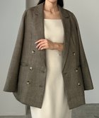 【ジュノア/JUNOAH】のルエレ リネンライクシャツジャケット グレージュ|ID: prp329100004522644 ipo3291000000031991630