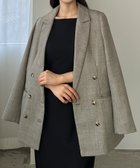 【ジュノア/JUNOAH】のルエレ リネンライクシャツジャケット グレー|ID: prp329100004522644 ipo3291000000031991632