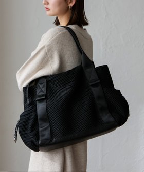 【ヴィータフェリーチェ/VitaFelice】のロングハンドルメッシュトートバッグ 人気、トレンドファッション・服の通販 founy(ファニー) ファッション Fashion レディースファッション WOMEN バッグ Bag クッション Cushion フォルム Form ポケット Pocket メッシュ Mesh 傘 Umbrella 軽量 Lightweight |ID:prp329100004522651