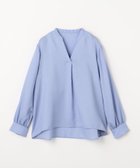 【その他のブランド/Other】のバックラッフル キーネックブラウス A DAY IN THE LIFE LT.BLUE|ID: prp329100004522653 ipo3291000000031991688