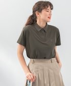 【サニーレーベル/Sonny Label / URBAN RESEARCH】のOOPS ハイストレッチポロシャツ ダークカーキ|ID: prp329100004522660 ipo3291000000031991779