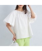 【その他のブランド/Other】のバルーン スリーブ ブラウス -ウォッシャブル・吸水速乾・UVカット- WHITE|ID: prp329100004522664 ipo3291000000031991811