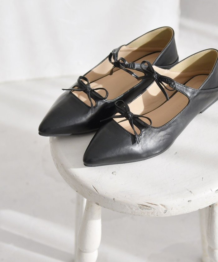 【シップス フォー ウィメン/SHIPS】のquaranciel リボン ポインテッド トゥ フラット シューズ インテリア・キッズ・メンズ・レディースファッション・服の通販 founy(ファニー) https://founy.com/ ファッション Fashion レディースファッション WOMEN 2025年 2025 2025春夏・S/S Ss,Spring/Summer,2025 シューズ Shoes ソックス Socks フラット Flat ポインテッド Pointed リボン Ribbon |ID: prp329100004522702 ipo3291000000031992132