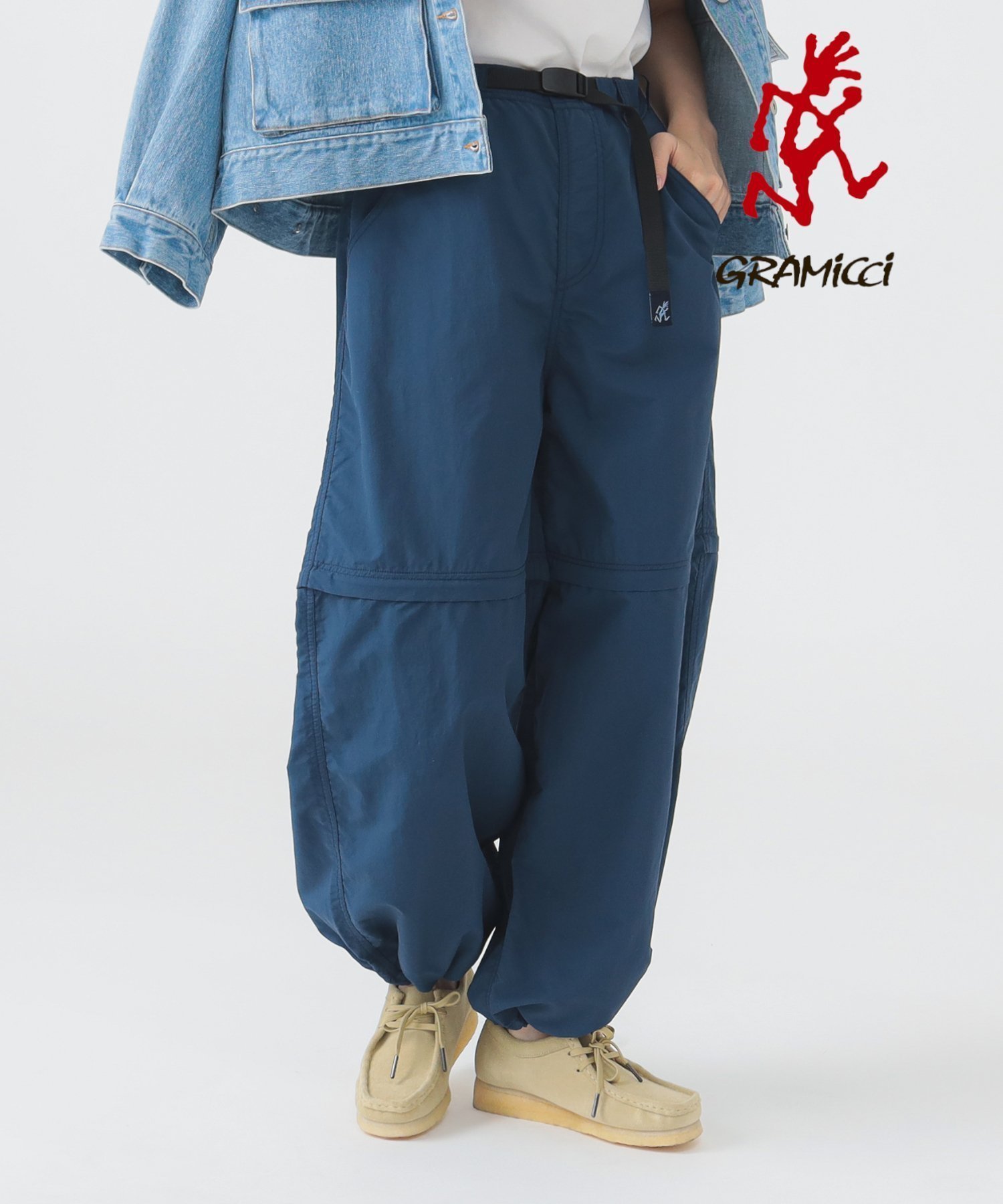 【ビーミングライフストアバイビームス/B:MING LIFE STORE by BEAMS】の【7/10再値下げ】【別注】Gramicci / ナイロン パンツ(S~M) 25SS イージーパンツ 夏 楽ちん リラックス 2way アウトドア レジャー フェス インテリア・キッズ・メンズ・レディースファッション・服の通販 founy(ファニー) 　ファッション　Fashion　レディースファッション　Fashion for Women　パンツ　Pants & Trousers　2025年　2025　2025春夏・S/S　Spring/Summer 2025 SS25　アウトドア　Outdoor Clothing　ショーツ　Shorts, Short Pants　ジップ　Zip, Zipper　ドローコード　Drawcord, Drawstring Cord　バルーン　Balloon, Balloon Silhouette　リラックス　Relax, Relaxed Fit　ワッシャー　Washer, Crinkled Finish　別注　Limited Edition, Custom Order　夏　Summer　楽ちん　Easy Fit, Comfortable　NAVY|ID: prp329100004522709 ipo3291000000033201723