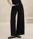 【バナナリパブリック ファクトリーストア/BANANA REPUBLIC FACTORY STORE】のBANANA REPUBLIC FACTORY STORE ストレッチコットン ワイドパンツ BLACK_800|ID: prp329100004522715 ipo3291000000032059978