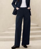 【バナナリパブリック ファクトリーストア/BANANA REPUBLIC FACTORY STORE】のBANANA REPUBLIC FACTORY STORE ストレッチコットン ワイドパンツ PREPPY_NAVY|ID: prp329100004522715 ipo3291000000032059981