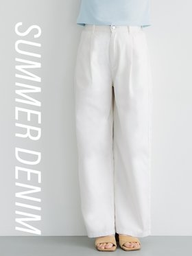 【コカ/COCA】の【WEB先行 販売】サマーデニムタックパンツ 人気、トレンドファッション・服の通販 founy(ファニー) ファッション Fashion レディースファッション WOMEN パンツ Pants ガーリー Girly サマー Summer ショート Short デニム Denim ポケット Pocket リラックス Relax ワイド Wide おすすめ Recommend 夏 Summer |ID:prp329100004522801
