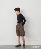 【リジェール/riziere / KIDS】のセンターシームハーフパンツ 人気、トレンドファッション・服の通販 founy(ファニー) ファッション Fashion キッズファッション KIDS ボトムス Bottoms/Kids ハーフ Half ポケット Pocket thumbnail BROWN|ID: prp329100004522811 ipo3291000000031992859