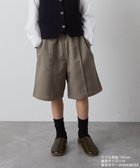 【リジェール/riziere / KIDS】のセンターシームハーフパンツ 人気、トレンドファッション・服の通販 founy(ファニー) ファッション Fashion キッズファッション KIDS ボトムス Bottoms/Kids ハーフ Half ポケット Pocket thumbnail KHAKIBEIGE|ID: prp329100004522811 ipo3291000000031992861