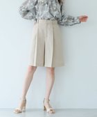 【アンデミュウ/Andemiu】の【セットアップ対応】リネンライクハーフパンツ ライトベージュ|ID: prp329100004522855 ipo3291000000031993171