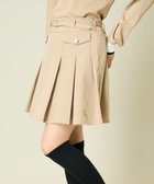 【アー ヴェー ヴェー/a.v.v】のレディースゴルフウェア ベルト付プリーツキュロットパンツ ベージュ|ID: prp329100004522865 ipo3291000000031993242