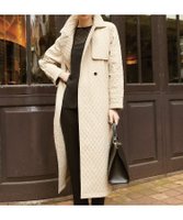 【ドレステリア/DRESSTERIOR】のスタイリスト福田麻琴さんコラボ キルティングコート 人気、トレンドファッション・服の通販 founy(ファニー) ファッションモデル・俳優・女優 Models 女性 Women 福田麻琴 Fukuda Makoto ファッション Fashion レディースファッション WOMEN アウター Coat Outerwear コート Coats キルティング Quilting グログラン Grosgrain コラボ Collaboration ジャカード Jacquard タフタ Taffeta ドレス Dress パターン Pattern ピーチ Peach フィット Fit リバーシブル Reversible エレガント 上品 Elegant 人気 Popularity 定番 Standard |ID:prp329100004522893