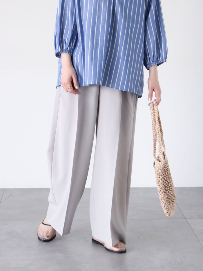 【テチチ/Te chichi】のタックワイドパンツ《2025spring catalog item》 インテリア・キッズ・メンズ・レディースファッション・服の通販 founy(ファニー) https://founy.com/ ファッション Fashion レディースファッション WOMEN パンツ Pants 2025年 2025 2025春夏・S/S Ss,Spring/Summer,2025 ポケット Pocket リラックス Relax ワイド Wide |ID: prp329100004522907 ipo3291000000031993503