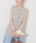 【ジャーナルスタンダード/JOURNAL STANDARD】のシルクネップツイードミドルベスト ベージュ|ID: prp329100004522915 ipo3291000000031993537