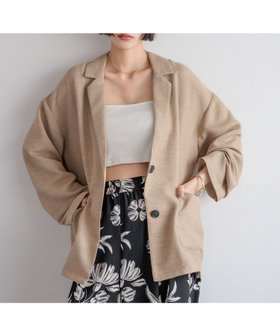 【ローリーズファーム/LOWRYS FARM】のリネンライクメッシュジャケット 人気、トレンドファッション・服の通販 founy(ファニー) ファッション Fashion レディースファッション WOMEN アウター Coat Outerwear ジャケット Jackets メッシュ Mesh リネン Linen 軽量 Lightweight |ID:prp329100004522917