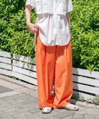 【ケービーエフ/KBF / URBAN RESEARCH】の『2サイズ展開』レイヤードデザインスラックスパンツ ORANGE|ID: prp329100004522920 ipo3291000000031993562
