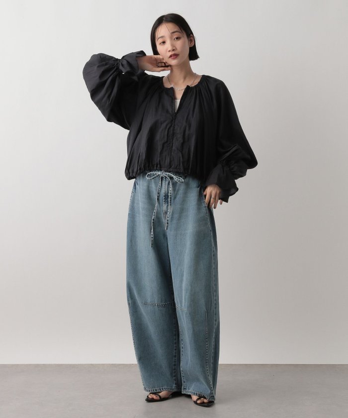 【ローリーズファーム/LOWRYS FARM】のナイロンZIPギャザーブルゾン インテリア・キッズ・メンズ・レディースファッション・服の通販 founy(ファニー) https://founy.com/ ファッション Fashion レディースファッション WOMEN アウター Coat Outerwear ブルゾン Blouson/Jackets エアリー Airy ギャザー Gather ブルゾン Blouson ワッシャー Washer 羽織 Haori |ID: prp329100004522922 ipo3291000000031993568