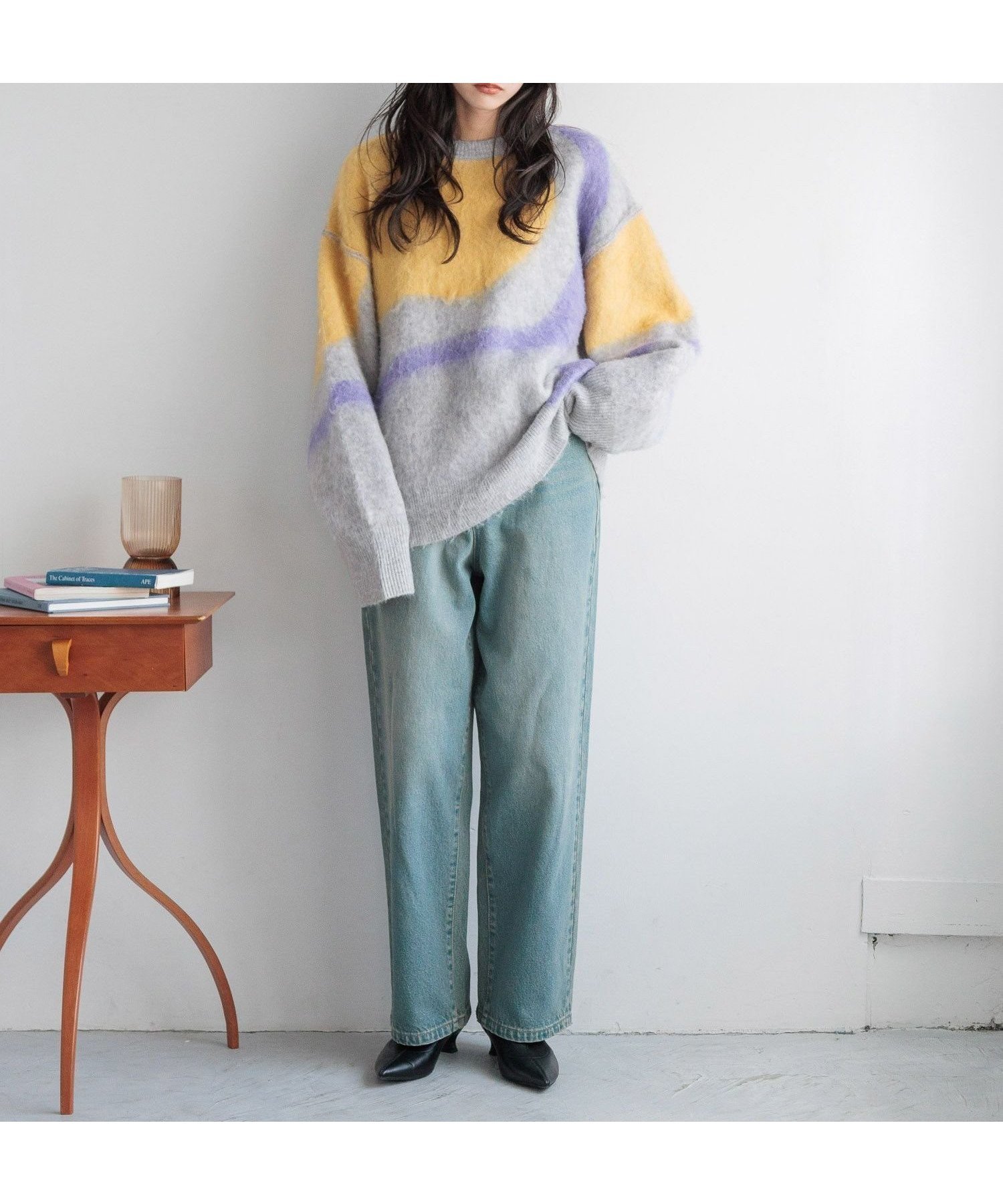 【ローリーズファーム/LOWRYS FARM】のCONE/ワイドストレートパンツ インテリア・キッズ・メンズ・レディースファッション・服の通販 founy(ファニー) 　ファッション　Fashion　レディースファッション　WOMEN　パンツ　Pants　おすすめ　Recommend　アメリカン　American　クラシック　Classic　コンパクト　Compact　ストレート　Straight　デニム　Denim　フリンジ　Fringe　ワイド　Wide　ヴィンテージ　Vintage　定番　Standard　ブルー86|ID: prp329100004522923 ipo3291000000031993588