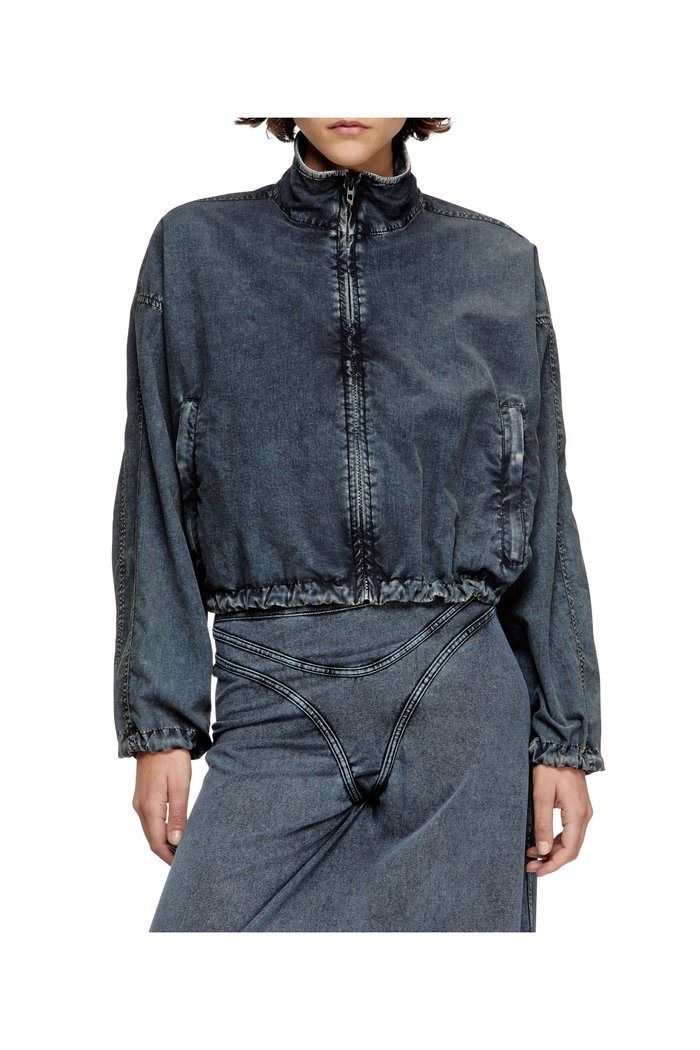 【ディーゼル/DIESEL】のウィメンズ ブルゾン G-LEAM-R1 インテリア・キッズ・メンズ・レディースファッション・服の通販 founy(ファニー) https://founy.com/ ファッション Fashion レディースファッション WOMEN アウター Coat Outerwear ブルゾン Blouson/Jackets アウトドア Outdoor クロップド Cropped スポーツ Sports デニム Denim ドローストリング Drawstring バランス Balance フィット Fit ブルゾン Blouson リラックス Relax |ID: prp329100004522930 ipo3291000000031993617