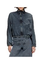 【ディーゼル/DIESEL】のウィメンズ ブルゾン G-LEAM-R1 ブラック|ID: prp329100004522930 ipo3291000000031993620