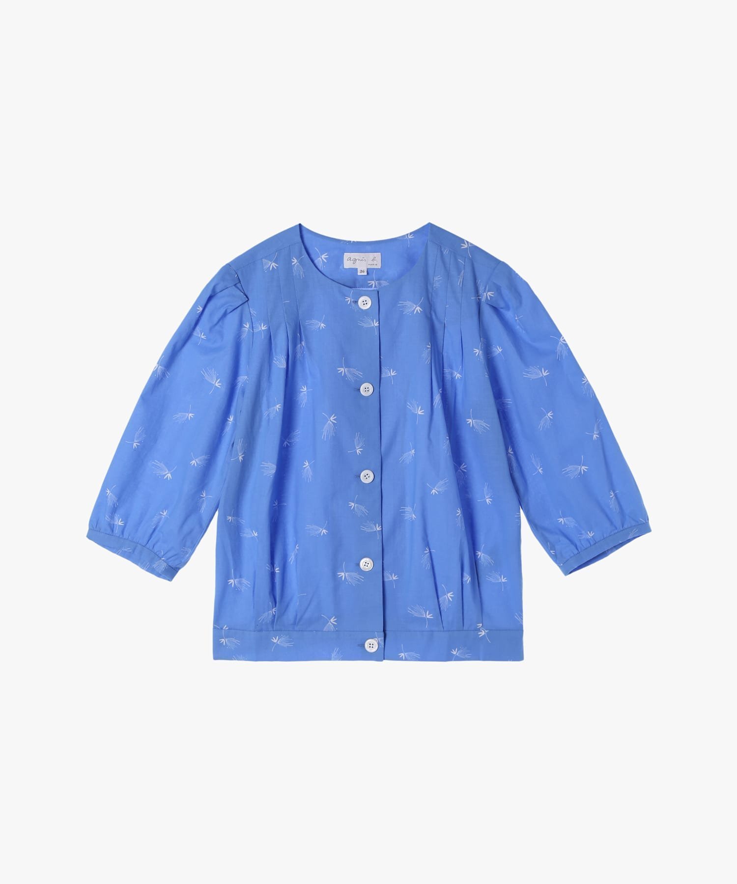 【アニエスベー ファム/agnes b. FEMME】のIDQ9 CHEMISE ブラウス インテリア・キッズ・メンズ・レディースファッション・服の通販 founy(ファニー) 　ファッション　Fashion　レディースファッション　WOMEN　トップス・カットソー　Tops/Tshirt　シャツ/ブラウス　Shirts/Blouses　エレガント 上品　Elegant　ネイビー|ID: prp329100004522951 ipo3291000000031993738