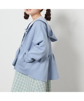 【アー ヴェー ヴェー/a.v.v / KIDS】の140-150 バックギャザーダンボールパーカー 人気、トレンドファッション・服の通販 founy(ファニー) ファッション Fashion キッズファッション KIDS アウトドア Outdoor ギャザー Gather シンプル Simple デニム Denim パーカー Hoodie プリーツ Pleats ペプラム Peplum ミニスカート Mini Skirt リラックス Relax 楽ちん Easy ワイド Wide 再入荷 Restock/Back In Stock/Re Arrival |ID:prp329100004522979