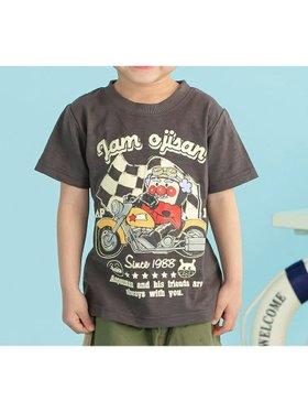 【アンパンマンキッズコレクション/ANPANMAN KIDS COLLECTION / KIDS】のジャムおじさんバイクTシャツ 人気、トレンドファッション・服の通販 founy(ファニー) ファッション Fashion キッズファッション KIDS キャラクター Character ギフト プレゼント Gift Present コレクション Collection プリント Print |ID:prp329100004522995