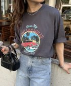 【ディスコート/Discoat】の【WEB限定/ユニセックス】ヴィンテージカープリントTシャツ チャコールグレー|ID: prp329100004523036 ipo3291000000031994341