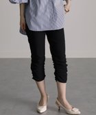 【ラナン/Ranan】の機能付美脚裾くしゅパンツ 人気、トレンドファッション・服の通販 founy(ファニー) ファッション Fashion レディースファッション Fashion for Women パンツ Pants & Trousers ストレッチ Stretch, Stretchy Fabric thumbnail ブラック|ID: prp329100004523047 ipo3291000000032715354