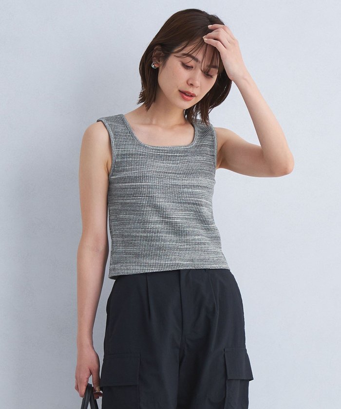 【その他のブランド/Other】のカスリテレコ ノースリーブ プルオーバー インテリア・キッズ・メンズ・レディースファッション・服の通販 founy(ファニー) https://founy.com/ ファッション Fashion レディースファッション WOMEN トップス・カットソー Tops/Tshirt キャミソール / ノースリーブ No Sleeves プルオーバー Pullover おすすめ Recommend インナー Inner カーディガン Cardigan コンパクト Compact スクエア Square デコルテ Decolletage ノースリーブ No Sleeve ベスト Vest ヴィンテージ Vintage 夏 Summer 春 Spring |ID: prp329100004523056 ipo3291000000031994507