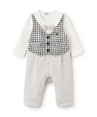 【その他のブランド/Other】の【POLO BCS】おめかしカバーオール 人気、トレンドファッション・服の通販 founy(ファニー) ファッション Fashion キッズファッション KIDS ドッキング Docking フロント Front ベスト Vest thumbnail ベージュ|ID: prp329100004523062 ipo3291000000031994560