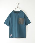【イッカ/ikka / KIDS】の異素材ポケロゴプリントT(120~160cm) ブルーグリーン|ID: prp329100004523085 ipo3291000000031994789