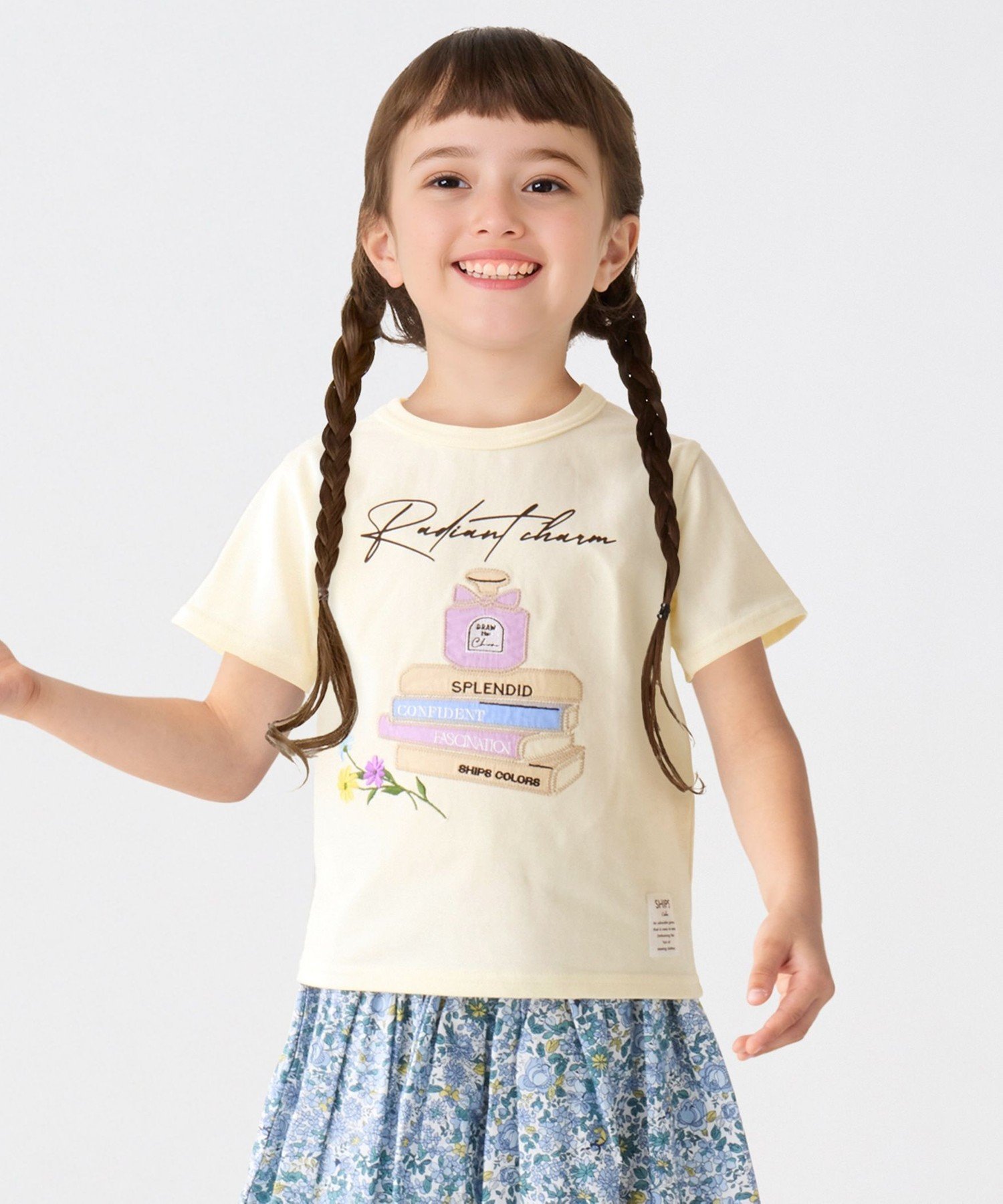 【シップス/SHIPS / KIDS】のSHIPS Colors 80~130cm / パッチワーク プリント Tシャツ インテリア・キッズ・メンズ・レディースファッション・服の通販 founy(ファニー) 　ファッション　Fashion　キッズファッション　KIDS　2025年　2025　2025春夏・S/S　Ss,Spring/Summer,2025　パッチワーク　Patchwork　プリント　Print　人気　Popularity　今季　This Season　イエロー|ID: prp329100004523087 ipo3291000000031994823