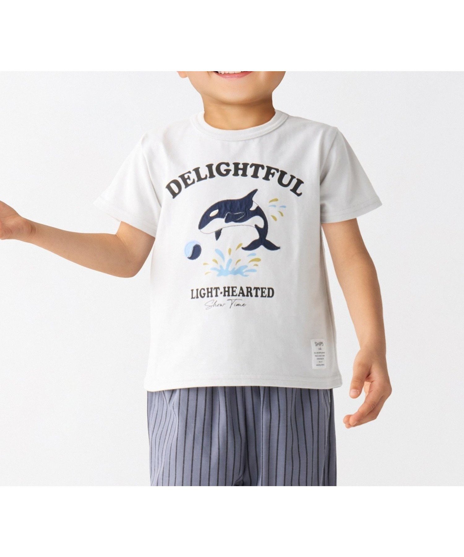 【シップス/SHIPS / KIDS】のSHIPS Colors 80~130cm / パッチワーク プリント Tシャツ インテリア・キッズ・メンズ・レディースファッション・服の通販 founy(ファニー) 　ファッション　Fashion　キッズファッション　KIDS　2025年　2025　2025春夏・S/S　Ss,Spring/Summer,2025　パッチワーク　Patchwork　プリント　Print　人気　Popularity　今季　This Season　ライトグレー|ID: prp329100004523087 ipo3291000000031994826