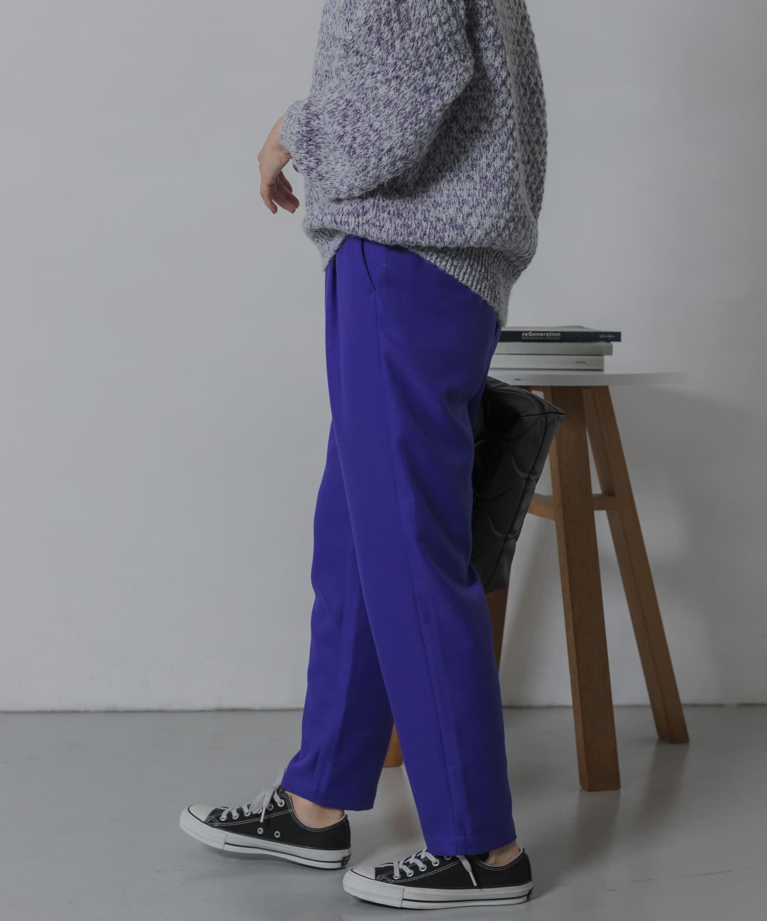 【サニーレーベル/Sonny Label / URBAN RESEARCH】のTRカラーストレートパンツ インテリア・キッズ・メンズ・レディースファッション・服の通販 founy(ファニー) 　ファッション　Fashion　レディースファッション　WOMEN　パンツ　Pants　おすすめ　Recommend　シンプル　Simple　スウェット　Sweat　ストレート　Straight　冬　Winter　ブルー|ID: prp329100004523088 ipo3291000000031994830