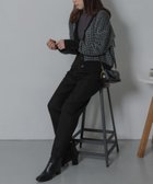 【サニーレーベル/Sonny Label / URBAN RESEARCH】のTRカラーストレートパンツ ブラック|ID: prp329100004523088 ipo3291000000031994832